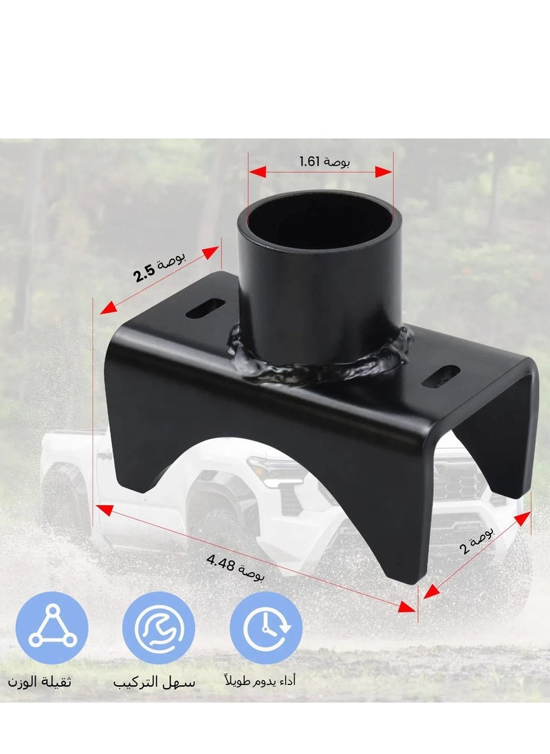 Generic - Jack Bottle Axis Adapter, Adjustable Sillín Lift for 2, 3, and 4 Inch Round Axle Tubes and 2 Inch Square Axle Tubes, Bottle Jack Adapter for Lift Platform - Image 1