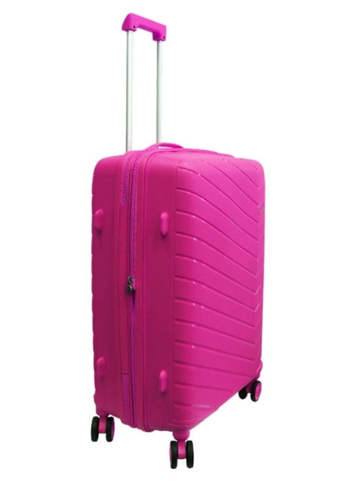 ستارجولد 3 قطع PP Hardide عجلات دوارة 360 درجة طقم حقائب سفر ترولي بقفل TSA مقاس 20/24/28 بوصة - Image 3