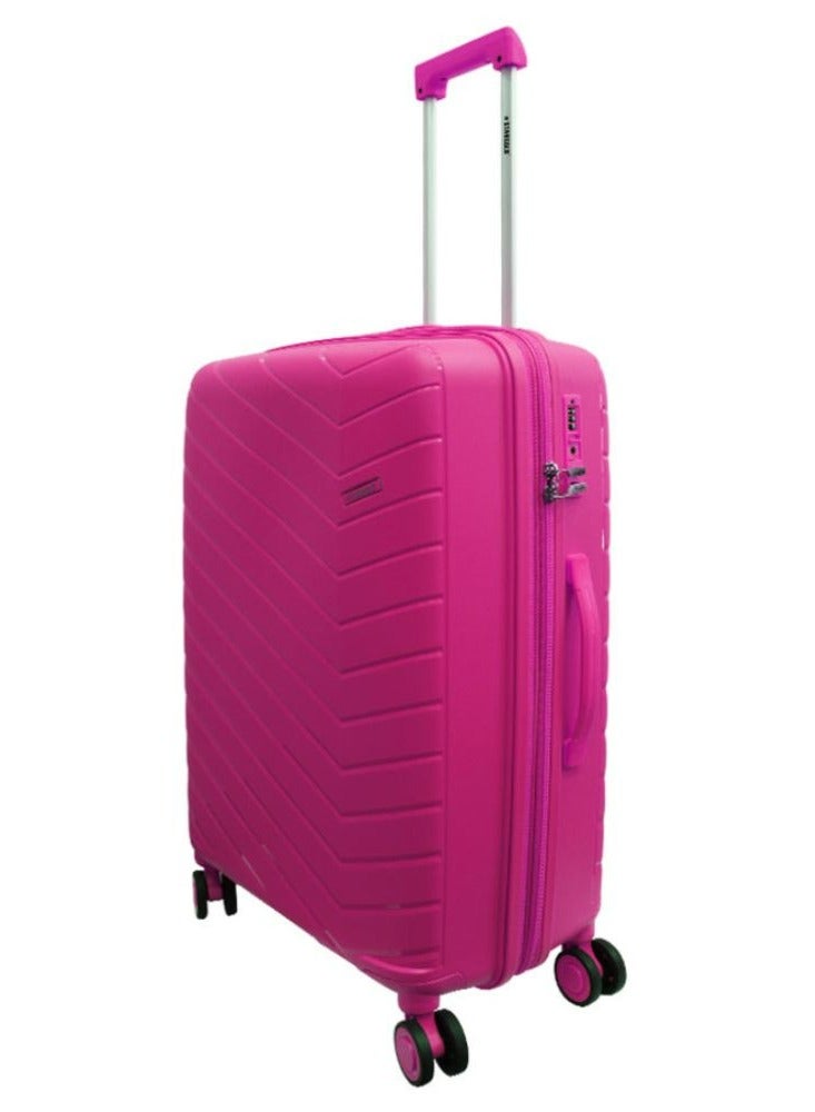 ستارجولد 3 قطع PP Hardide عجلات دوارة 360 درجة طقم حقائب سفر ترولي بقفل TSA مقاس 20/24/28 بوصة - Image 4