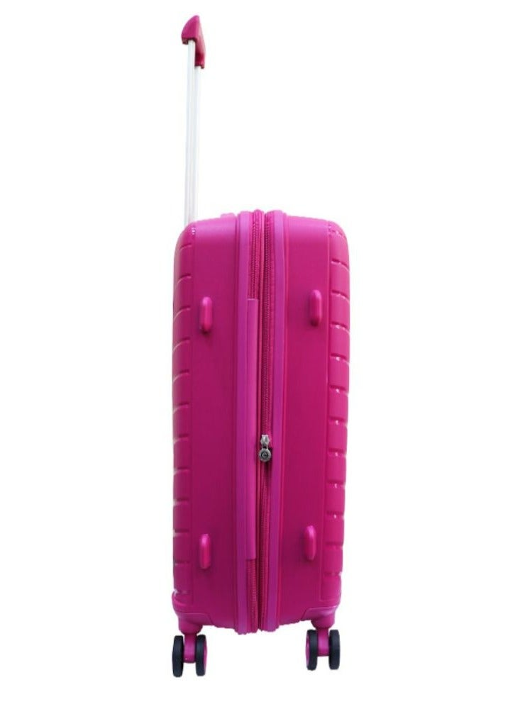 ستارجولد 3 قطع PP Hardide عجلات دوارة 360 درجة طقم حقائب سفر ترولي بقفل TSA مقاس 20/24/28 بوصة - Image 5