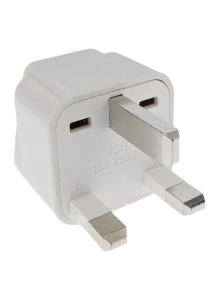 erorex Universal Travel Adapter Plug Type G [2 pcs] - use in the UK, Ireland, Hong Kong, Malta, Malaysia, Singapore - Image 2