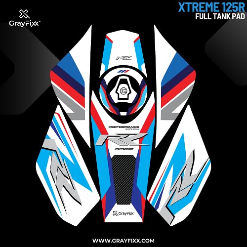 Grayfixx Full Tank Pad Sticker for Xtreme 125R | Xtreme 125 Sticker, Pack of 1 - Image 2