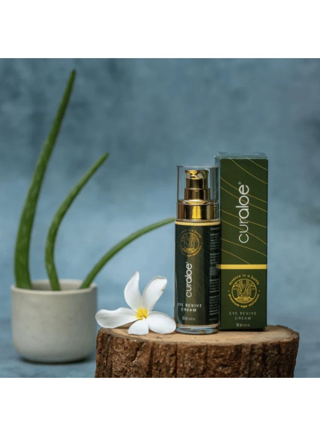 Curaloe Premium Aloe Vera Eye Revive Cream 30ml - Image 3