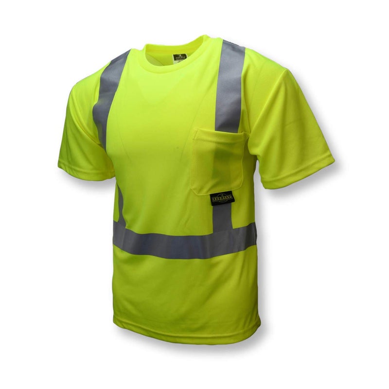 Radians ST112PGS4X Industrial Safety Shirt Short Sleeve Green 4XLarge