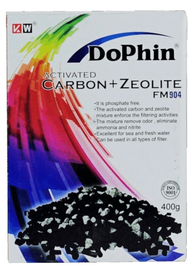 DOPHIN CARBON + ZEOLITE 400gr / FM904 - Image 1