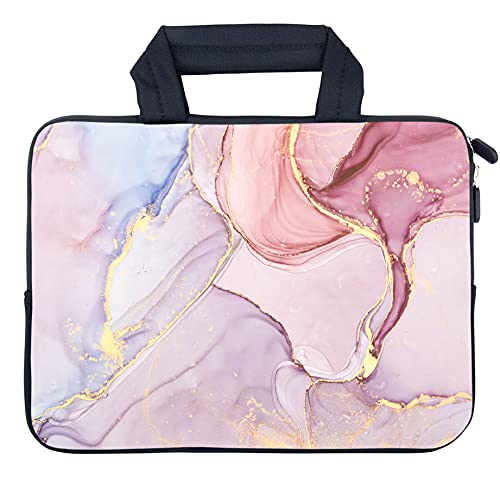 AMARY Laptop Sleeves 11.6" 12" Laptop Handle Bag Neoprene Notebook Carrying Pouch Chromebook Sleeves case Fit Apple MacBook Air HP DELL Lenovo Asus for Men Women (AMR12-02) - Image 2