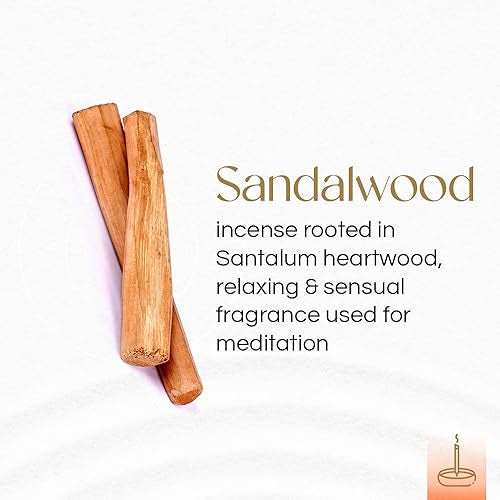 Gonesh - Extra Rich Scented Incense Sticks - Non-Toxic 10” Slow Burn Aromatic Sticks - Sandalwood - 100 Pack - Image 2