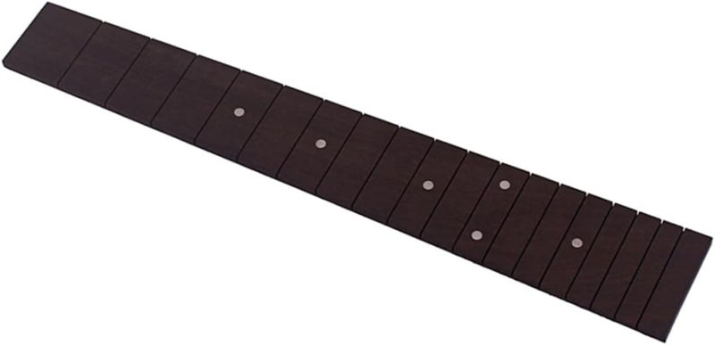Ukulele Parts Ebony Fretboard Genuine Wood Wear-resistant for Longevity - Image 5