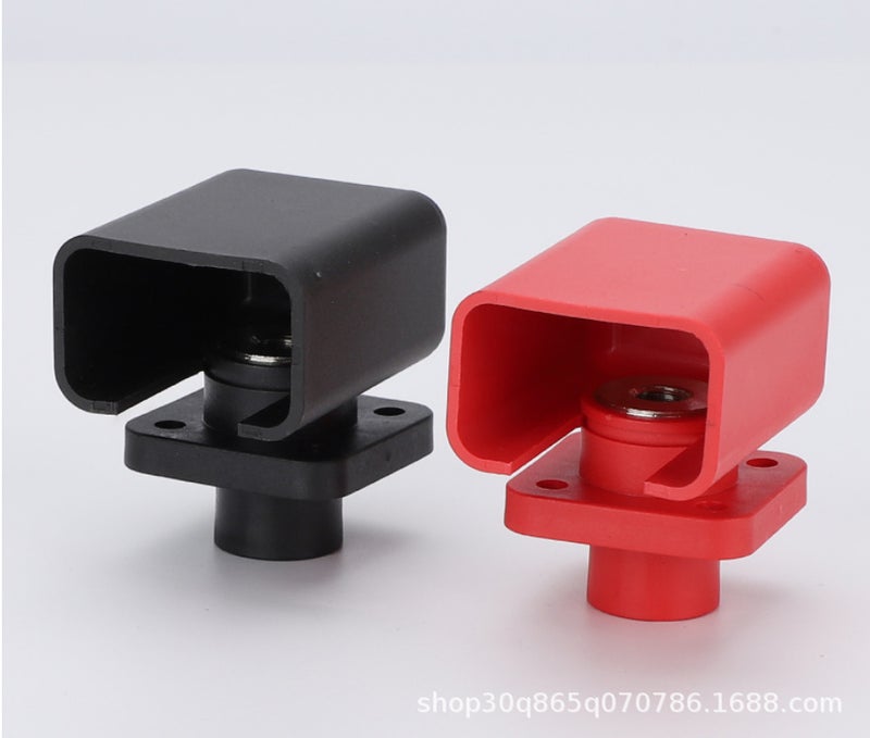 200A Square High Current Terminal Lithium Battery Wall Type Energy Storage Connector Terminal Inverter Connector - Image 1