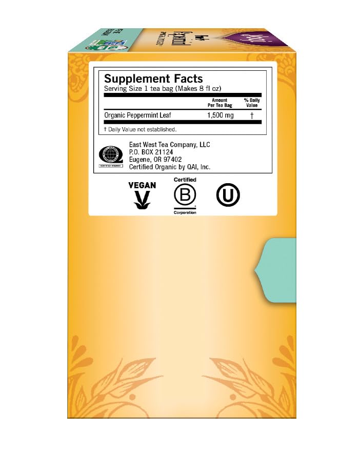 Yogi Tea Yogi Purely Peppermint Tea 16BAGS NET WT 0.85OZ (24G) - Image 3