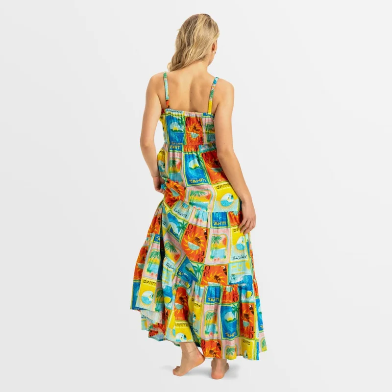 Roxy Atlas Sunshine Coastline Maxi Dress - Women