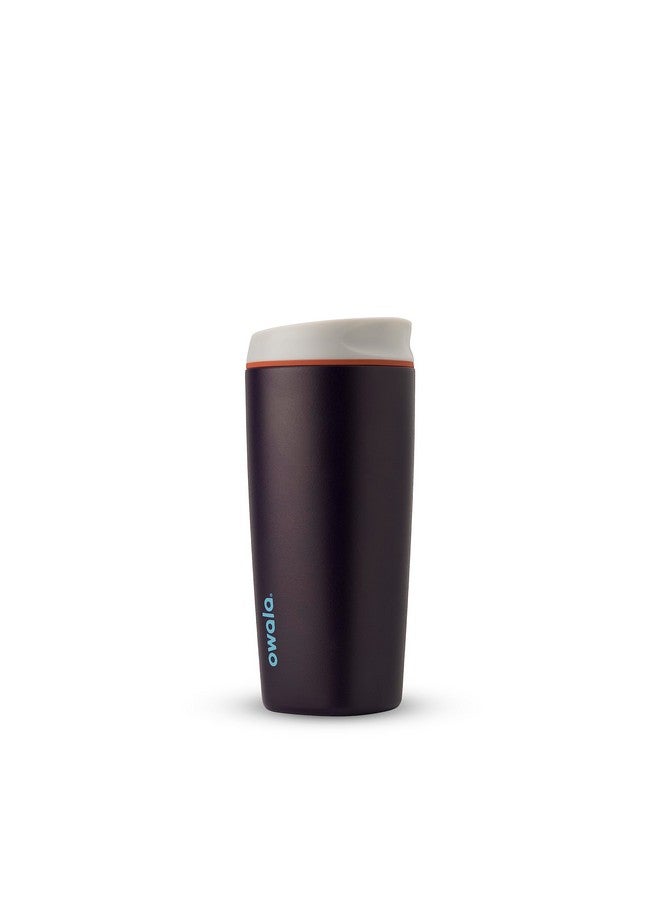 Owala Owala SmoothSip Insulated Stainless Steel Coffee Tumbler, Reusable Iced Coffee Cup, Hot Coffee Travel Mug, BPA Free, 10 oz, Green (Hip Cactus)  - Image 1