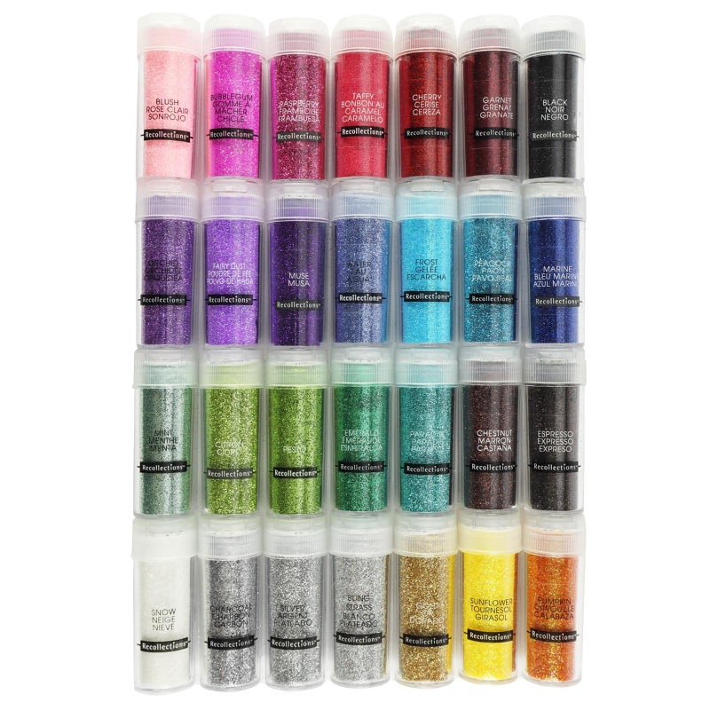 Recollections Extra Fine Glitter Set by Recollections 28 Colors