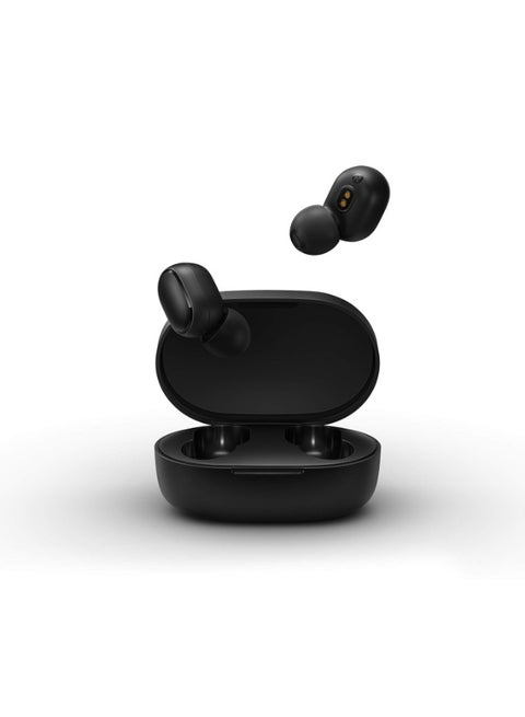 TWS Bluetooth 5.3 Wireless Earbuds with Charging Case, Deep Bass, Touch Control, Noise Reduction – Black