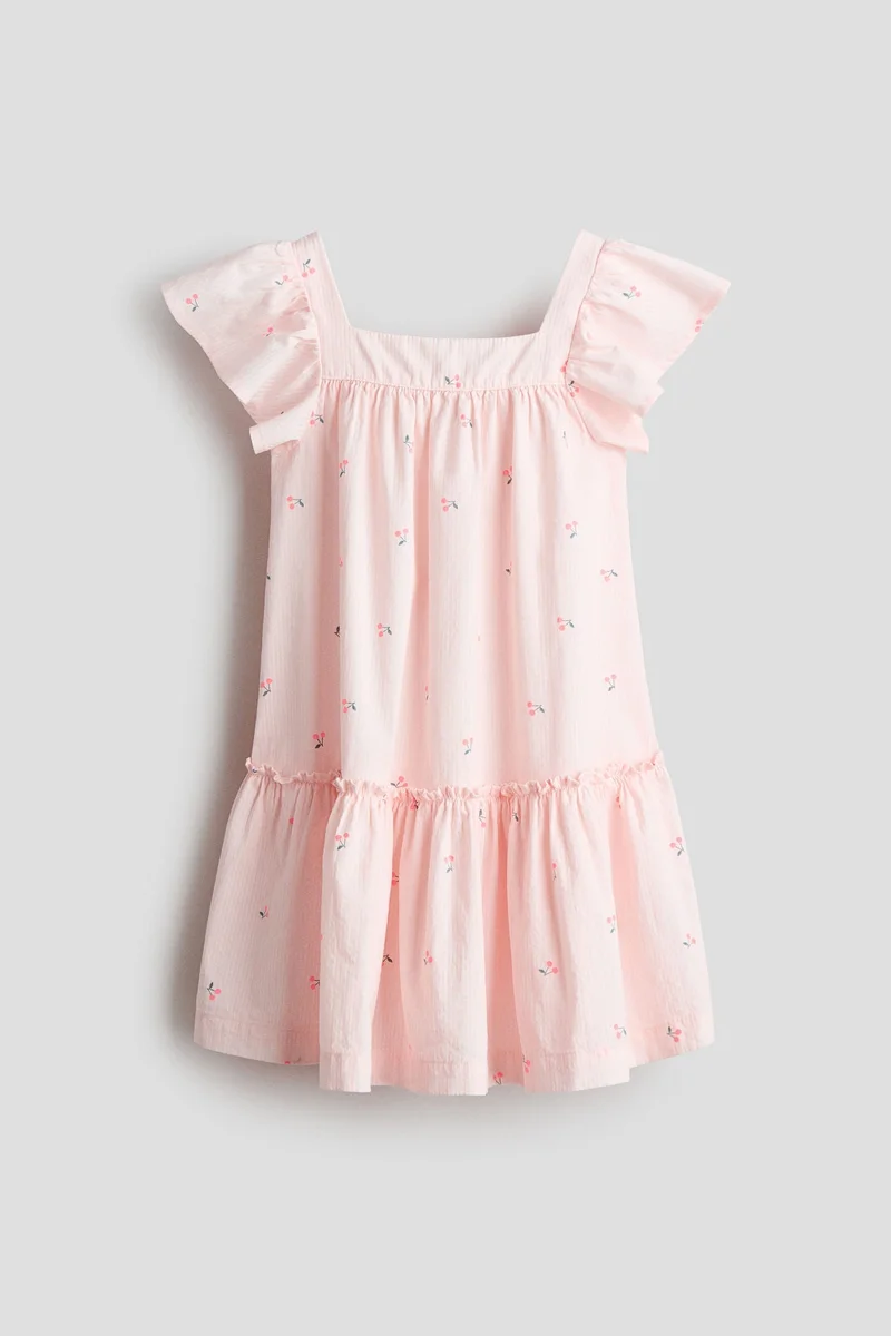H&M  Flared cotton dress for Women | Best Price UAE