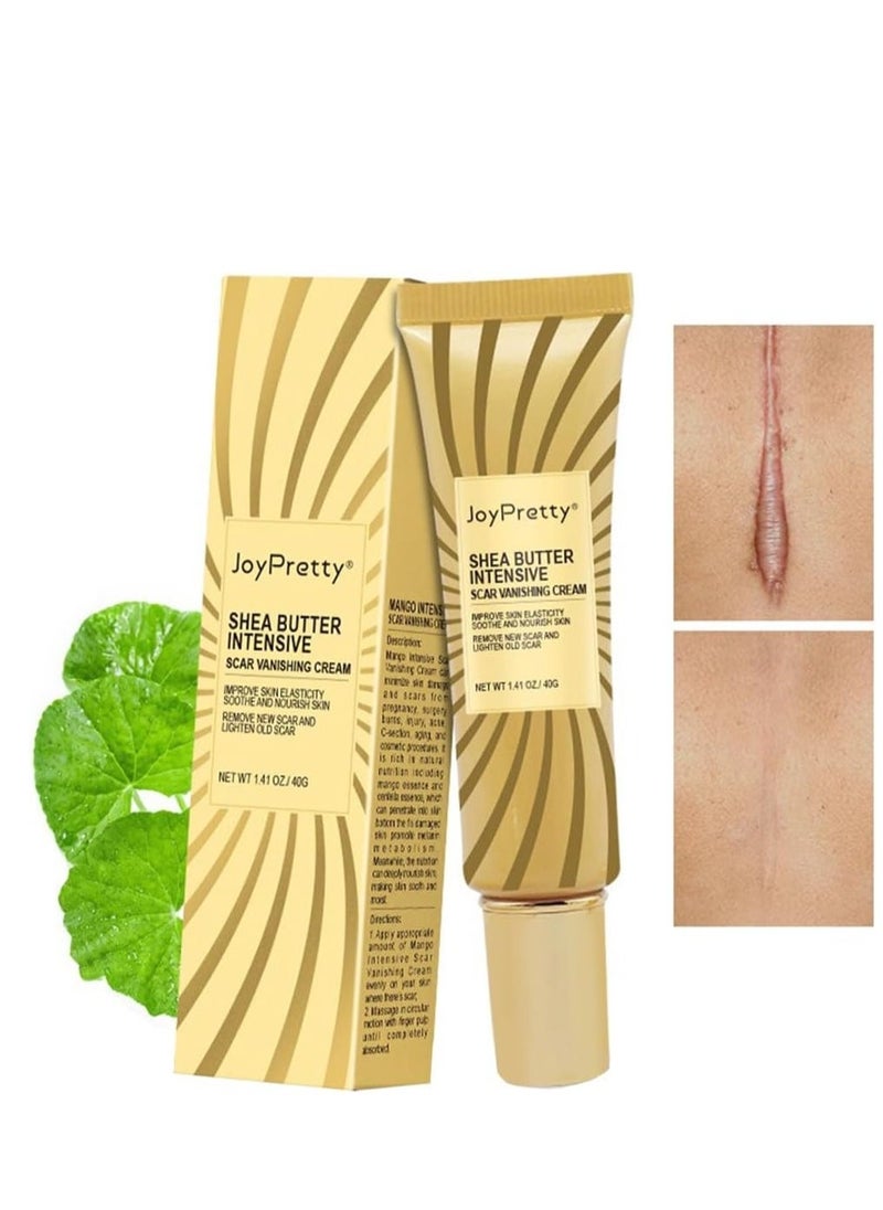Shea Butter Intensive ,Scar Reducing Treatment, Intensive Repairing Scar Cream from Burns, Surgery 40g