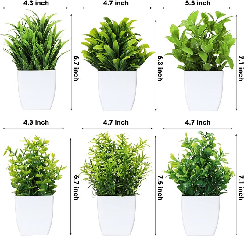 WYTE ORIGIN Artificial Plants with Pot Leaves Hanging Ivy Garlands Plant Greenery Vine Creeper for Home Décor - Perfect for Home and Office Decoration (SET-10) - Image 2