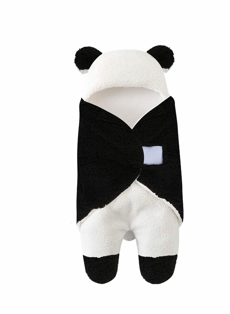 Excefore Cute Bear Organic Newborn Swaddle Wrap-Girl Baby Boy Receiving Blanket Newborn Receiving Blanket Baby Sleeping Wrap Swaddle Baby Girls Boys Wrap Swaddle Blankets Newborn Infant Knit - Image 1