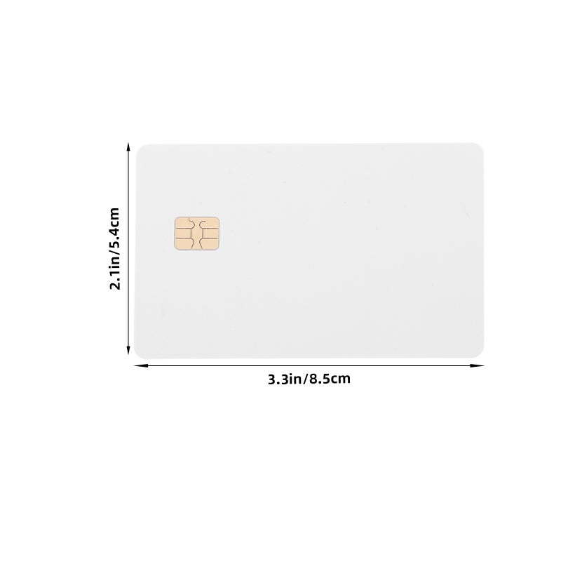 8pcs Blank PVC Cards for Badge White IC Chip PVC Card for Access Control System - Image 4