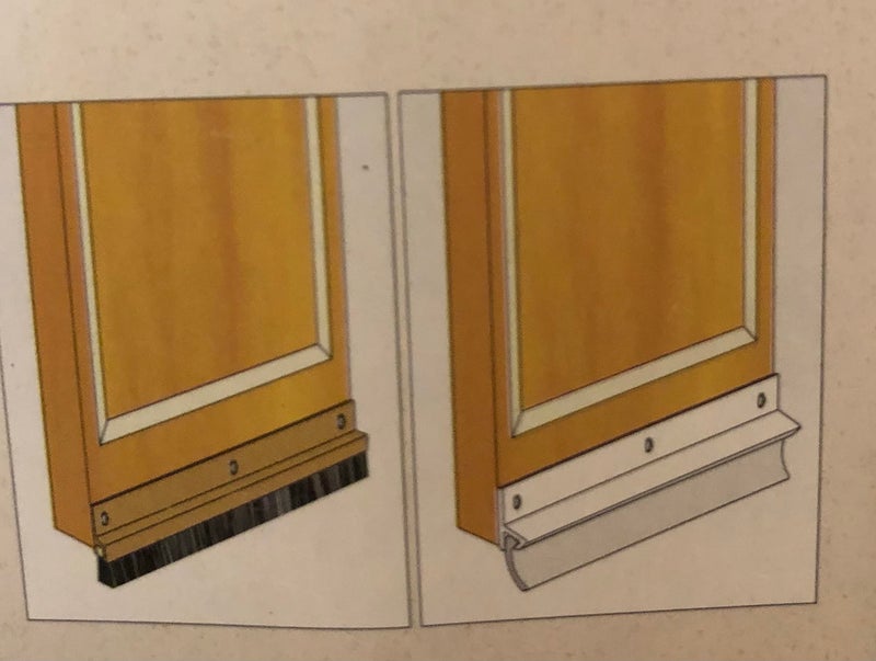 Generic 4ft Brown Draft Stopper - Door Seal - Image 2