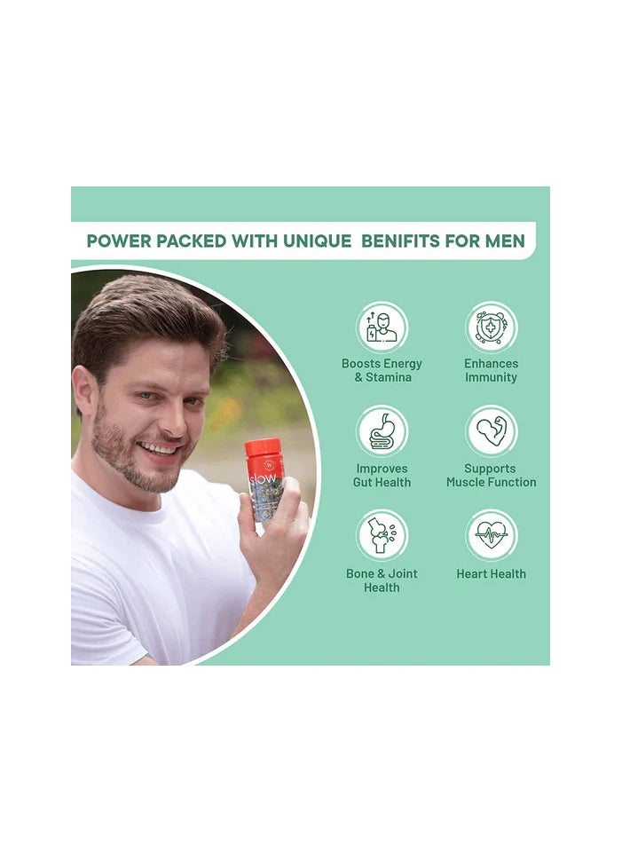 WELLBEING NUTRITION Slow Multivitamin for Him, 60 capsules  - Image 3