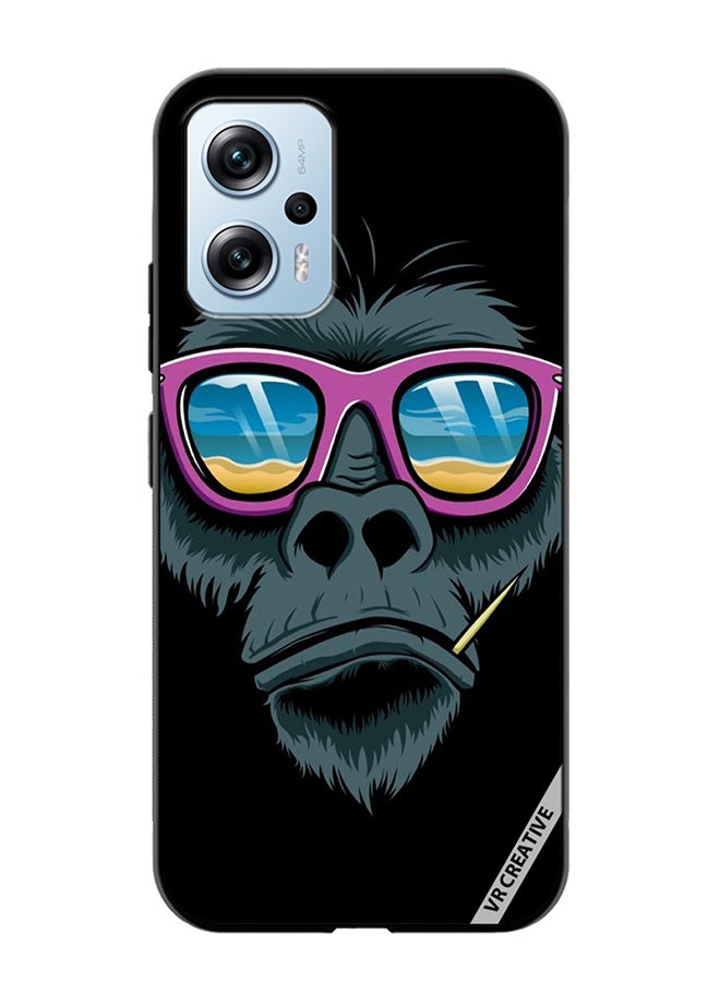 VR CREATIVE Protective Case Cover For Xiaomi Poco X4 GT Dope Gorilla Design Multicolour - Image 1