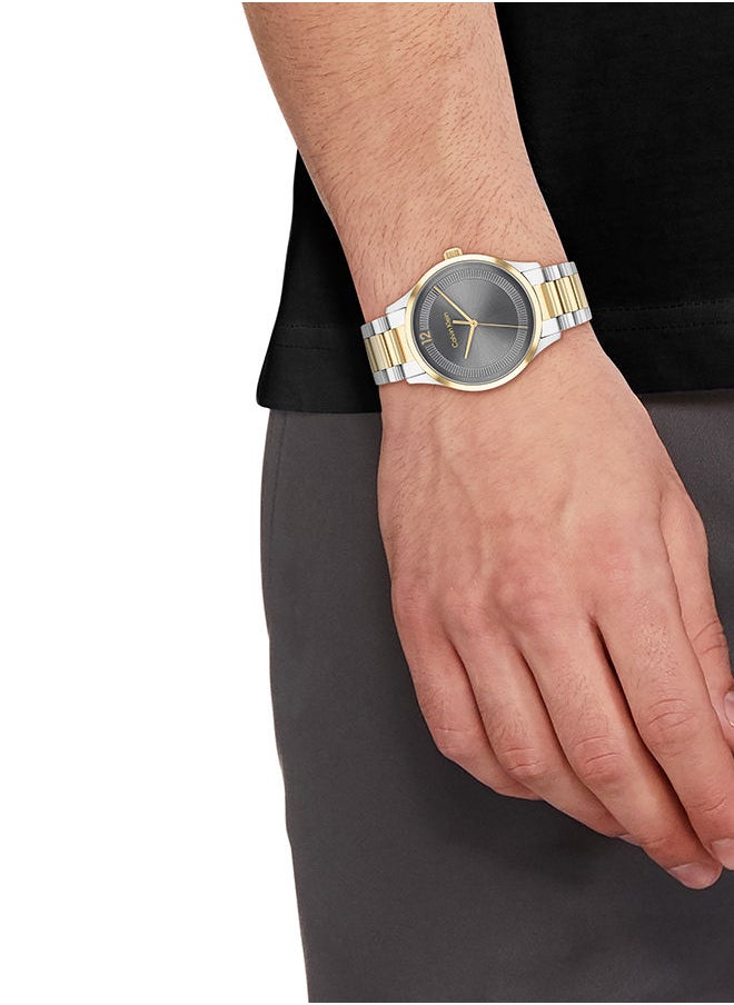 CALVIN KLEIN Women Analog Round Shape Gold Wrist Watch 25200247 36.6 mm  - Image 4