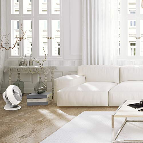 Vornado 660 Large Whole Room Air Circulator Fan with 4 Speeds and 90-Degree Tilt, 660-Large, White - Image 2
