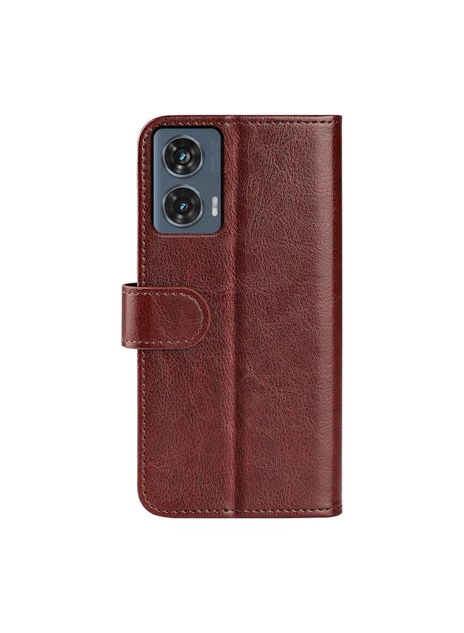 erorex Case For Motorola Edge 50 Fusion R64 Texture Horizontal Flip Leather Phone Case - Image 3