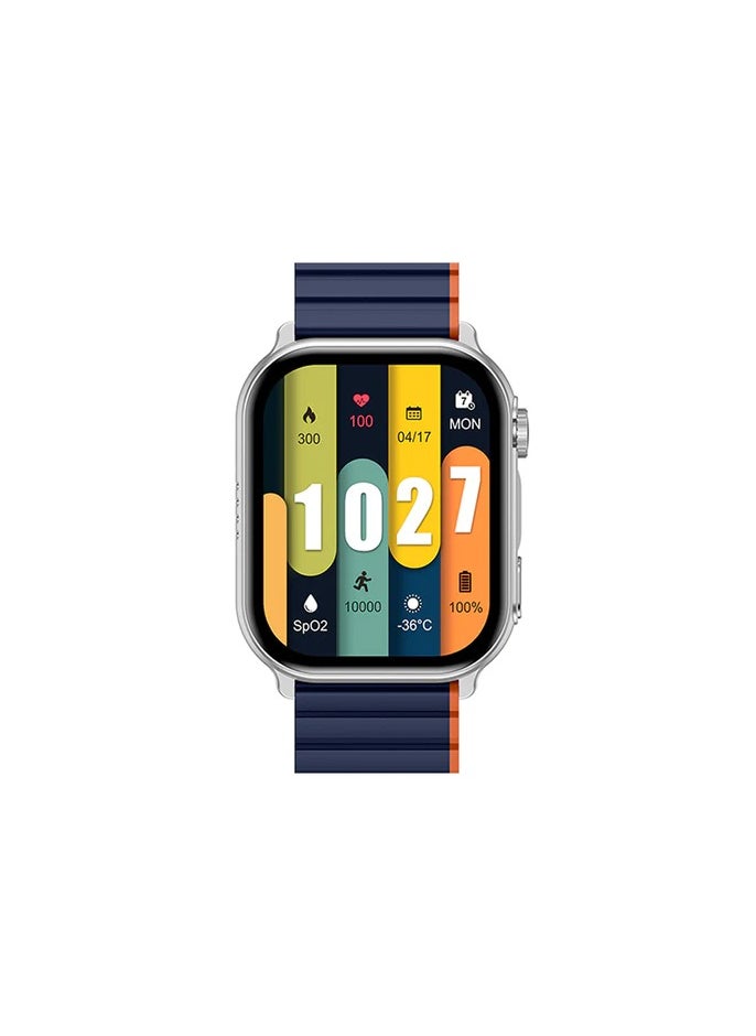KIESLECT Kieslect Calling Watch Ks Pro - Silver , dual strap  - Image 5