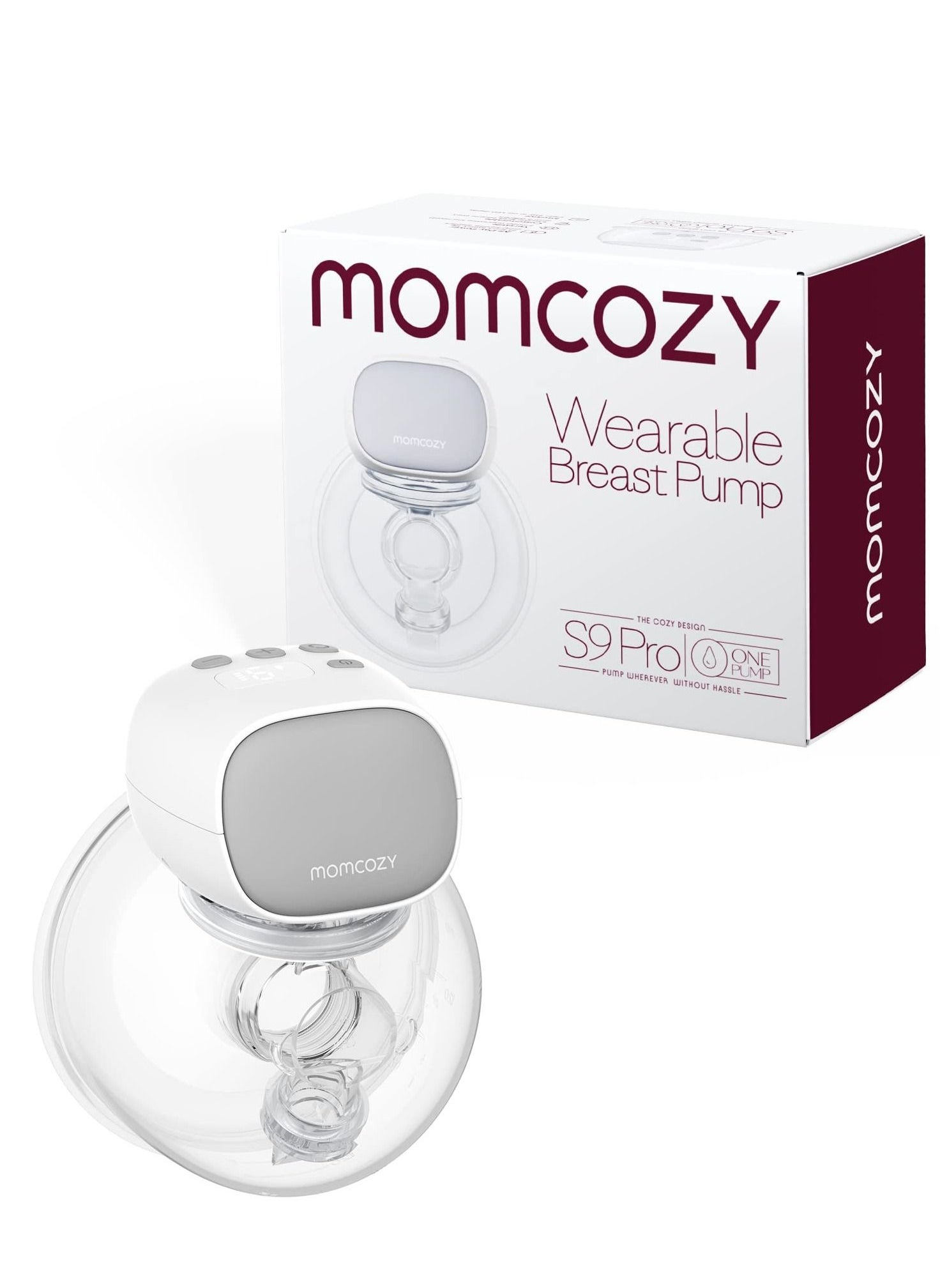 Wearable, Electric S9 Pro Single  Breast Pump With LED Display, 2 Modes And 9 Levels 