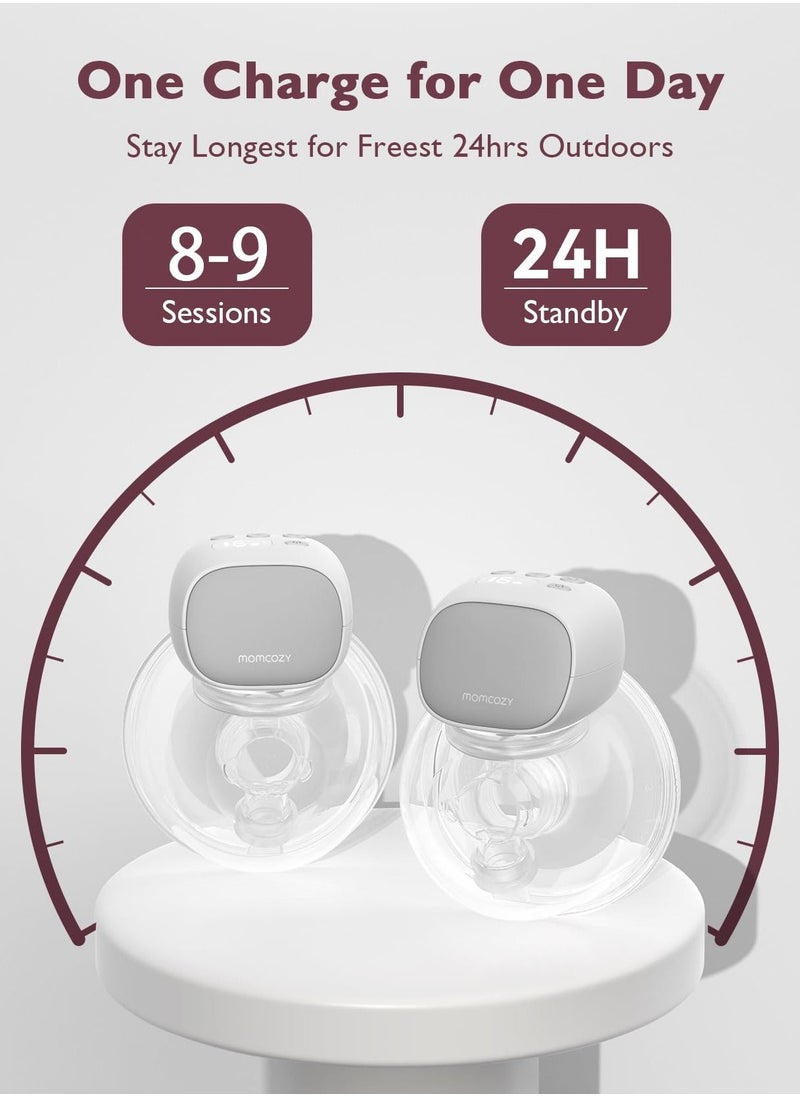 Wearable, Electric S9 Pro Single  Breast Pump With LED Display, 2 Modes And 9 Levels - pzsku/ZBEC9B987F756EB3598BFZ/45/_/1691661135/f5e3b1a8-b9f6-4162-8869-25aaeabd7bc8