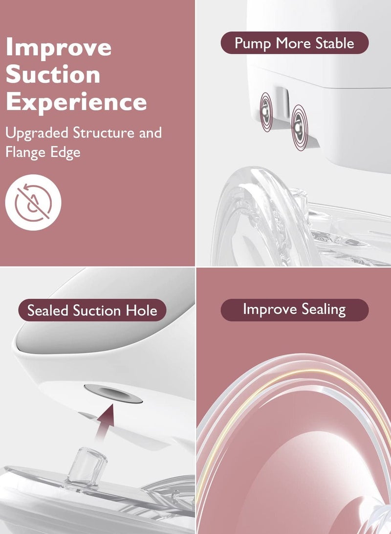 مام كوزي مضخة السيدات الكهربائية الفردية S9 Pro، مضخة قابلة للارتداء، شاشة LED، وضعان و9 مستويات - Image 2