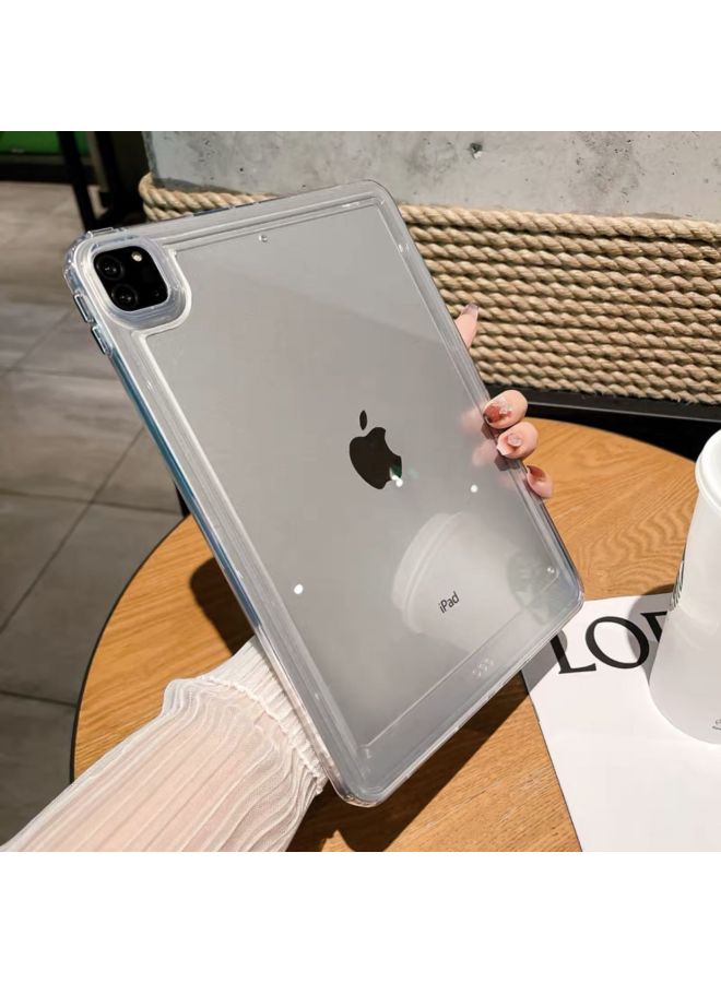 ينطبق على الجيل IPad10 من الأكريليك الشفاف Air3 غلاف واقٍ مضاد للانحناء 10.2 خفيف الوزن Mini56 غطاء شامل مقاوم للسقوط - اللون: غلاف فضائي - شفاف - الطراز القابل للتطبيق: الجيل ipad10 10.9 (2022) - Image 1