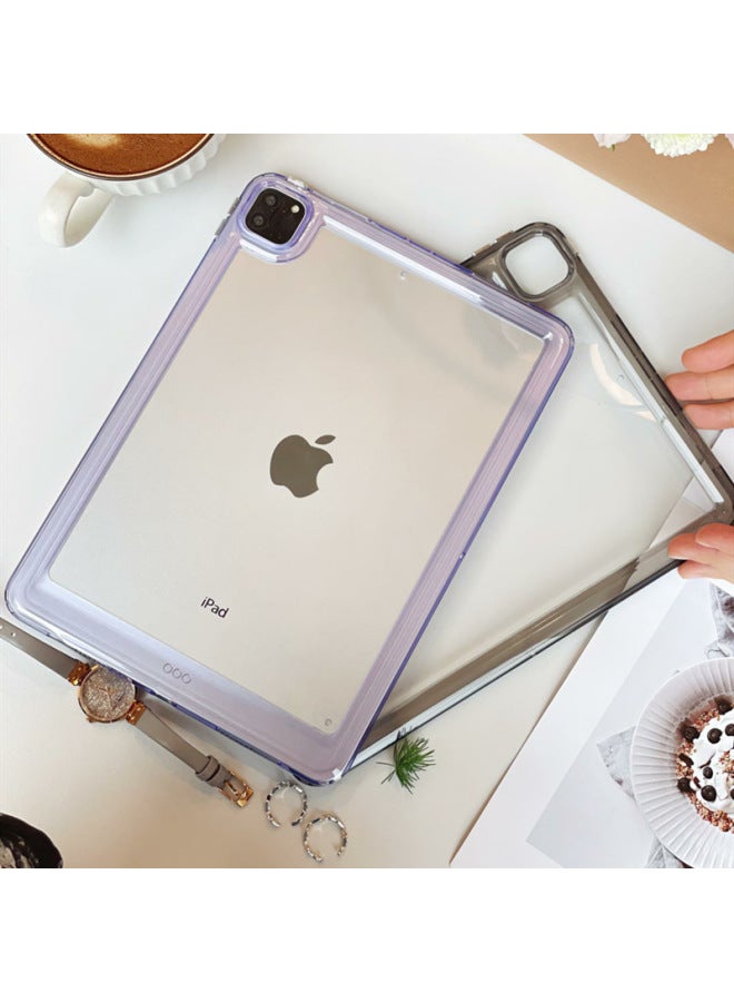 ينطبق على الجيل IPad10 من الأكريليك الشفاف Air3 غلاف واقٍ مضاد للانحناء 10.2 خفيف الوزن Mini56 غطاء شامل مقاوم للسقوط - اللون: غلاف فضائي - شفاف - الطراز القابل للتطبيق: الجيل ipad10 10.9 (2022) - Image 5