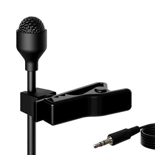 JK J K Pro MIC-J 044 Lavalier Lapel External Microphone Designed Compatible with Zoom TASCAM Recording Devices - Standard 1/8" TRS Plug - Image 5