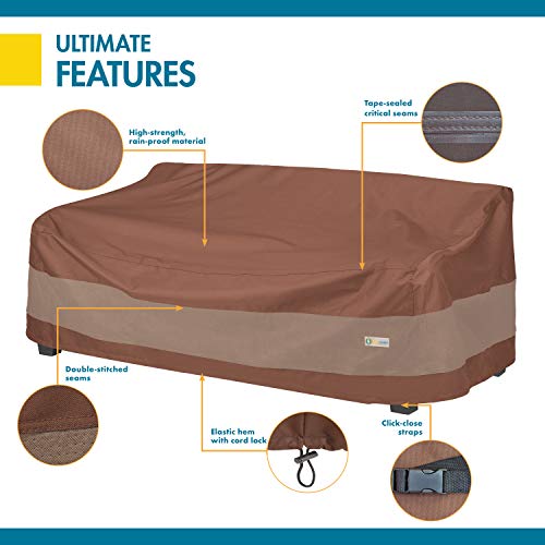 Duck Covers DUCKCOVERS Ultimate Waterproof 93 Inch Patio Sofa Cover, Patio Furniture Covers - Image 5
