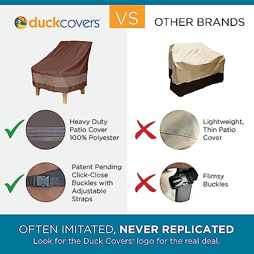 Duck Covers DUCKCOVERS Ultimate Waterproof 93 Inch Patio Sofa Cover, Patio Furniture Covers - Image 2