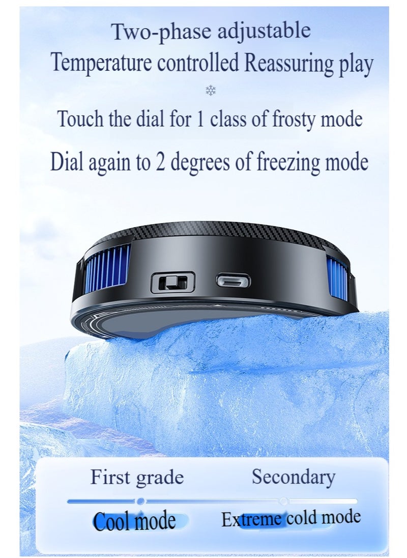 Healife - iPad Cooler, Magnetic Tablet Cooler for iPad/Surface pro/Samsung Tab, Steam Deck Compatible, Mobile Gaming Universal Cooler with Temperature Display, Tiktok Live - Image 1