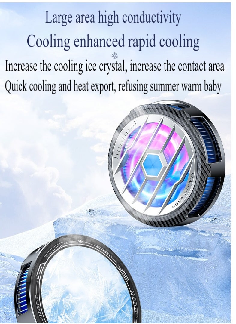 Healife - iPad Cooler, Magnetic Tablet Cooler for iPad/Surface pro/Samsung Tab, Steam Deck Compatible, Mobile Gaming Universal Cooler with Temperature Display, Tiktok Live - Image 1