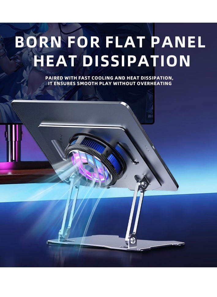 Healife - iPad Cooler, Magnetic Tablet Cooler for iPad/Surface pro/Samsung Tab, Steam Deck Compatible, Mobile Gaming Universal Cooler with Temperature Display, Tiktok Live - Image 1