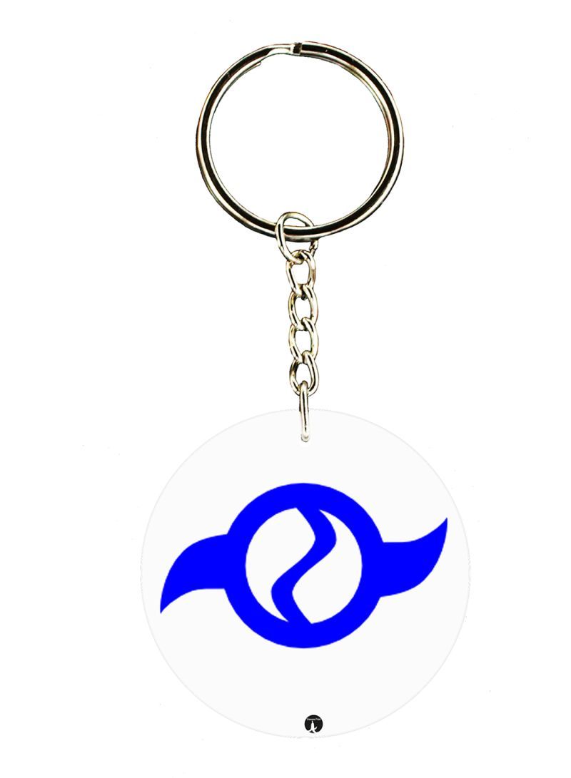 RKN Anime Digimon Double Side Printed Keychain