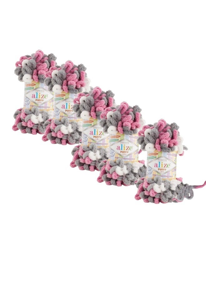 Alize Buffy Colored Wool Yarn 6070 - Image 1