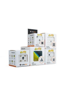 كوبليلو مجموعة مكعبات كيد دريفت 2×2، 3×3، 4×4، 5×5 وبيرامينكس بدون ملصقات  - Image 5
