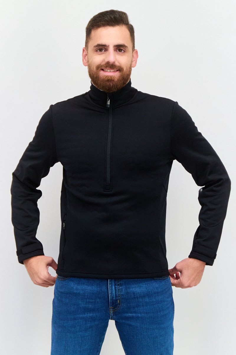 Lyle & Scott Men Plain Softshell Jacket, Black  - Image 1