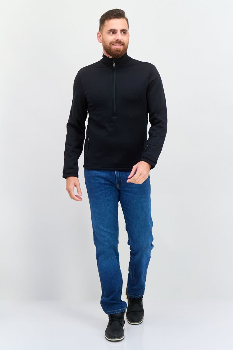 Lyle & Scott Men Plain Softshell Jacket, Black  - Image 4