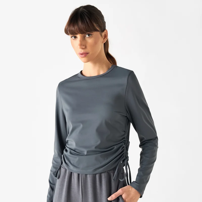 ADOT by Splash T-shirt with Crew Neck and Long Sleeves