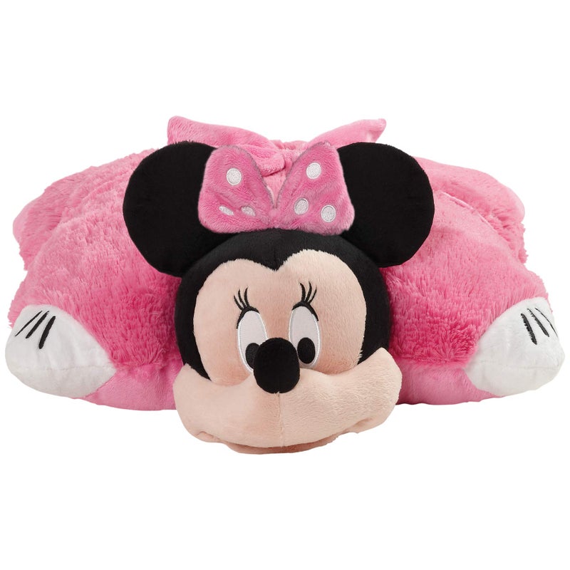 Pillow Pets Pink Minnie Mouse - Disney Stuffed Animal Plush Toy - Image 2