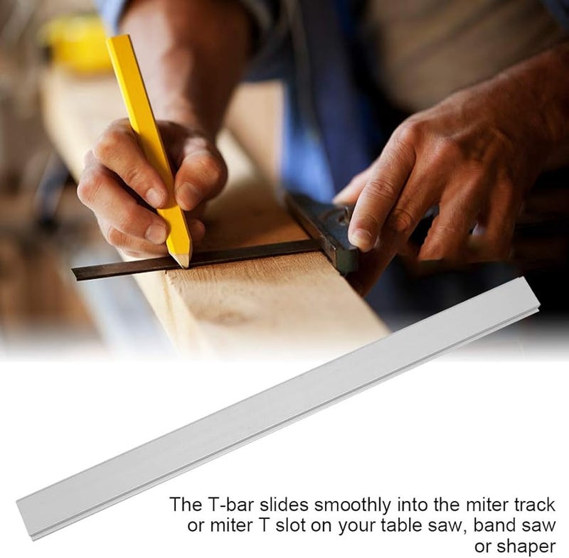 200mm T Track Slide Miter Slab Premium Strength Woodworking Router Table Tool - Image 4
