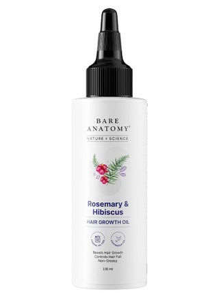 Rosemary Water Spray for Hair Growth 200ml & Nature x Science Rosemary Hibiscus Hair Growth Oil for Women & Men | Helps Hair Growth & Strengthens Hair | Nourishes Scalp & Controls Hair Fall | Suitable for All Hair Types-100ml Bundle - view 3